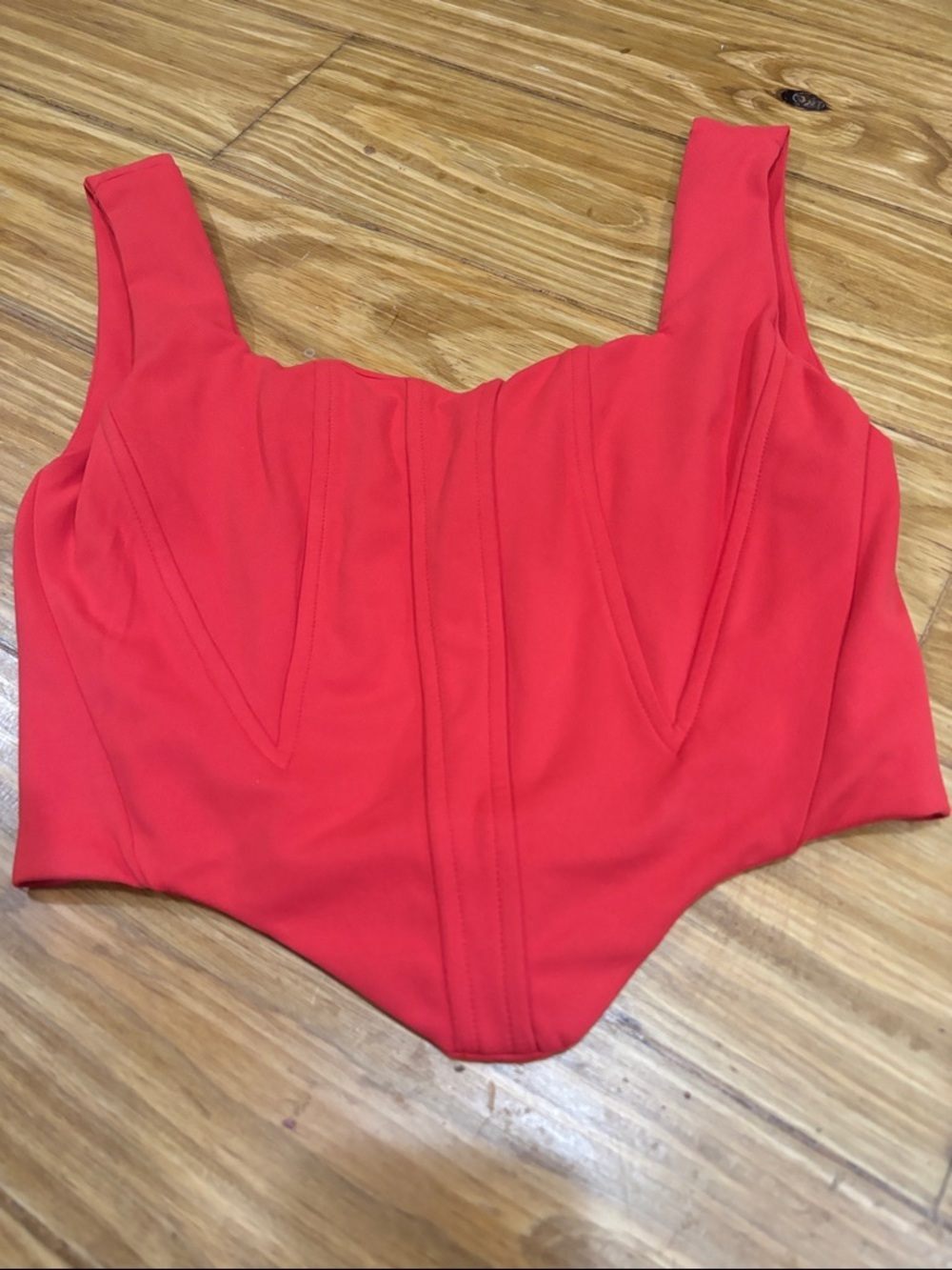 Gold Hinge Size Small Red Athletic Top